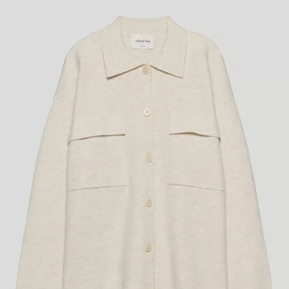 Aritzia Jackets & Blazers - Aritzia Wilfred Free Ronnie Shirt Jacket